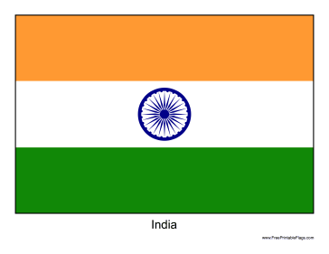 Flag of india