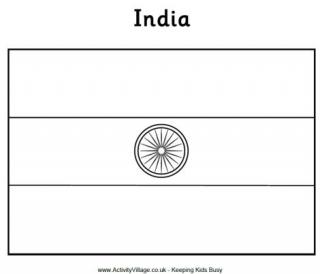 India flag printables