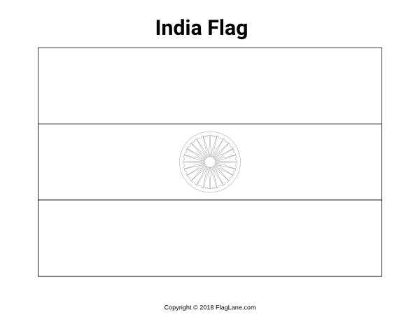 Free printable india flag coloring page download it at httpsflaglanecoloring