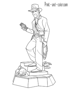 Indiana jones indiana jones coloring pages indiana jones films