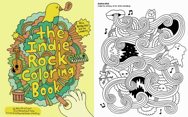 The indie rock coloring book â eye on design