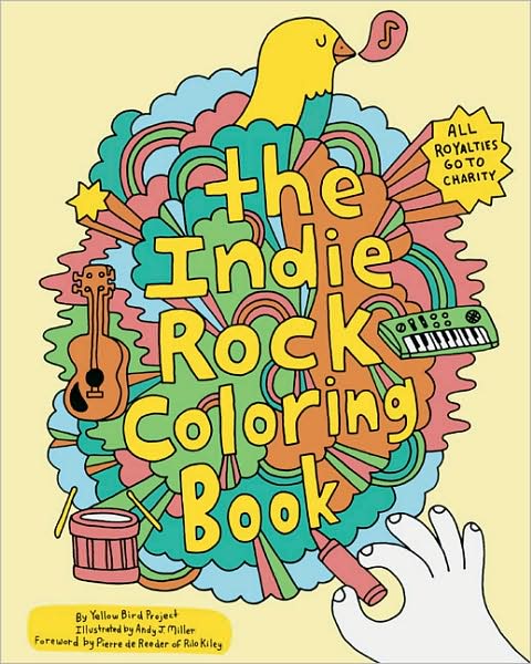 Indie rock coloring bookthe