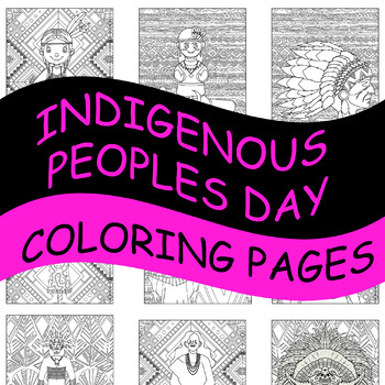 Native american heritage month coloring pages indigenous peoples day activity