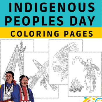 Indigenous peoples day coloring pages