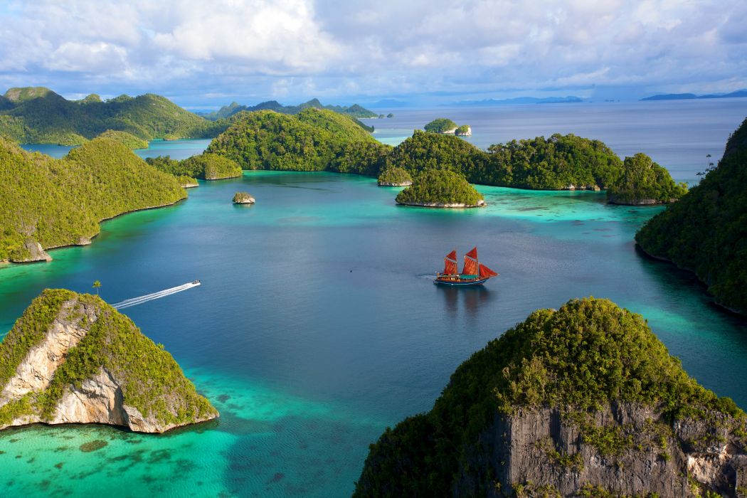 Scenery indonesia island nature wallpaper x