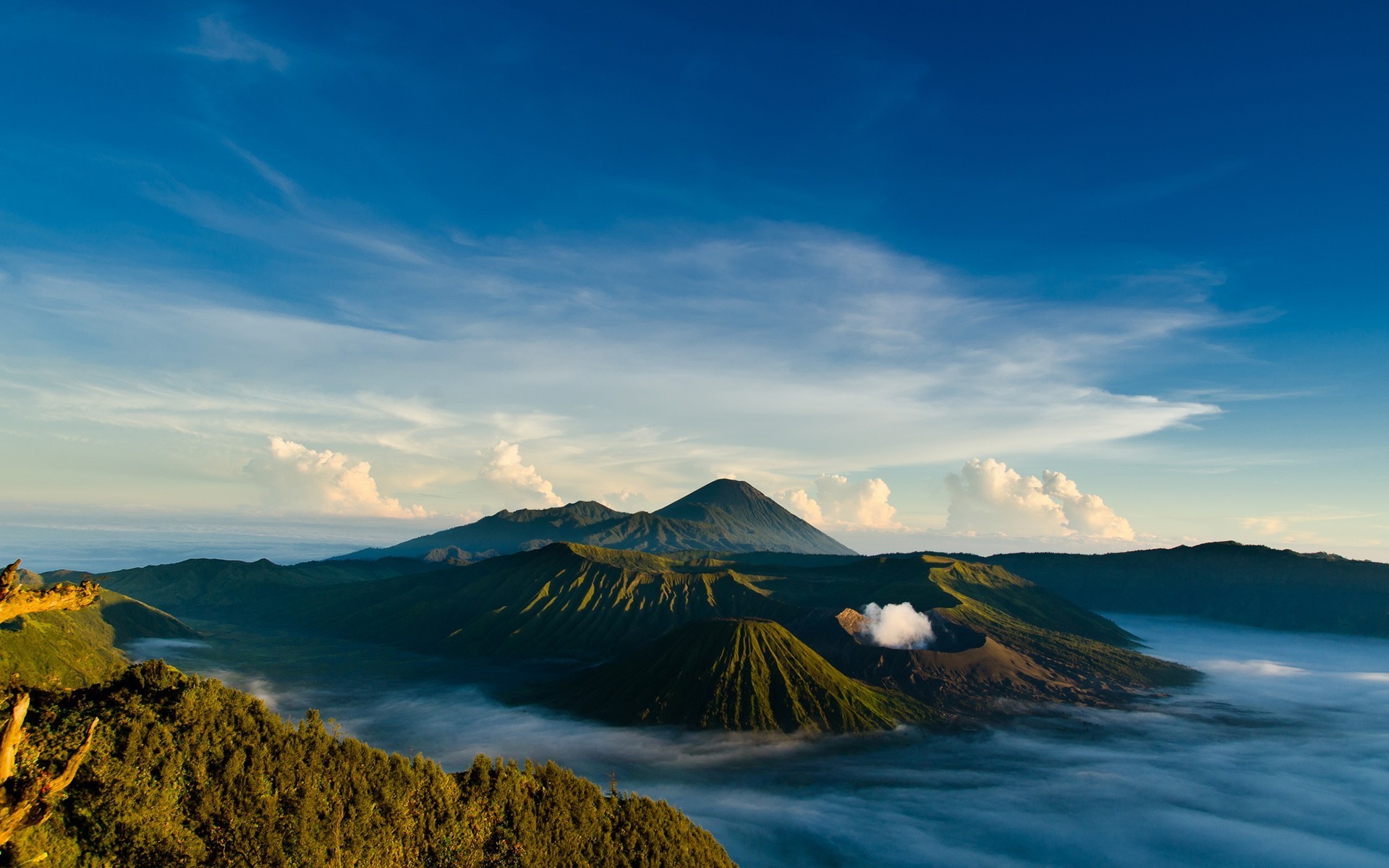 Photography nature landscape sea water volcano indonesia wallpapers hd desktop and mobile backgrounds