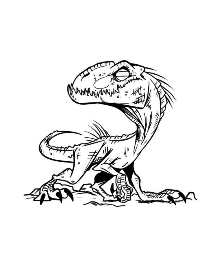 Mike spiers art on x indoraptor line work indoraptor jurassicpark jurassicworld dinosaurs dinosaurhybrid hybrid digitalart illustration httpstcodcfstpezor x