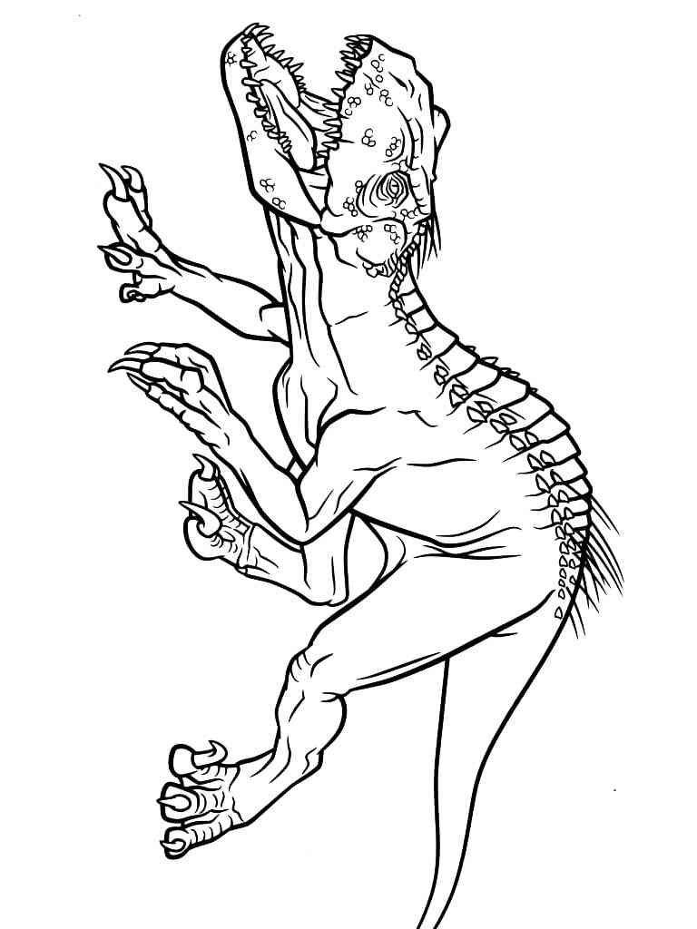 Indoraptor coloring pages