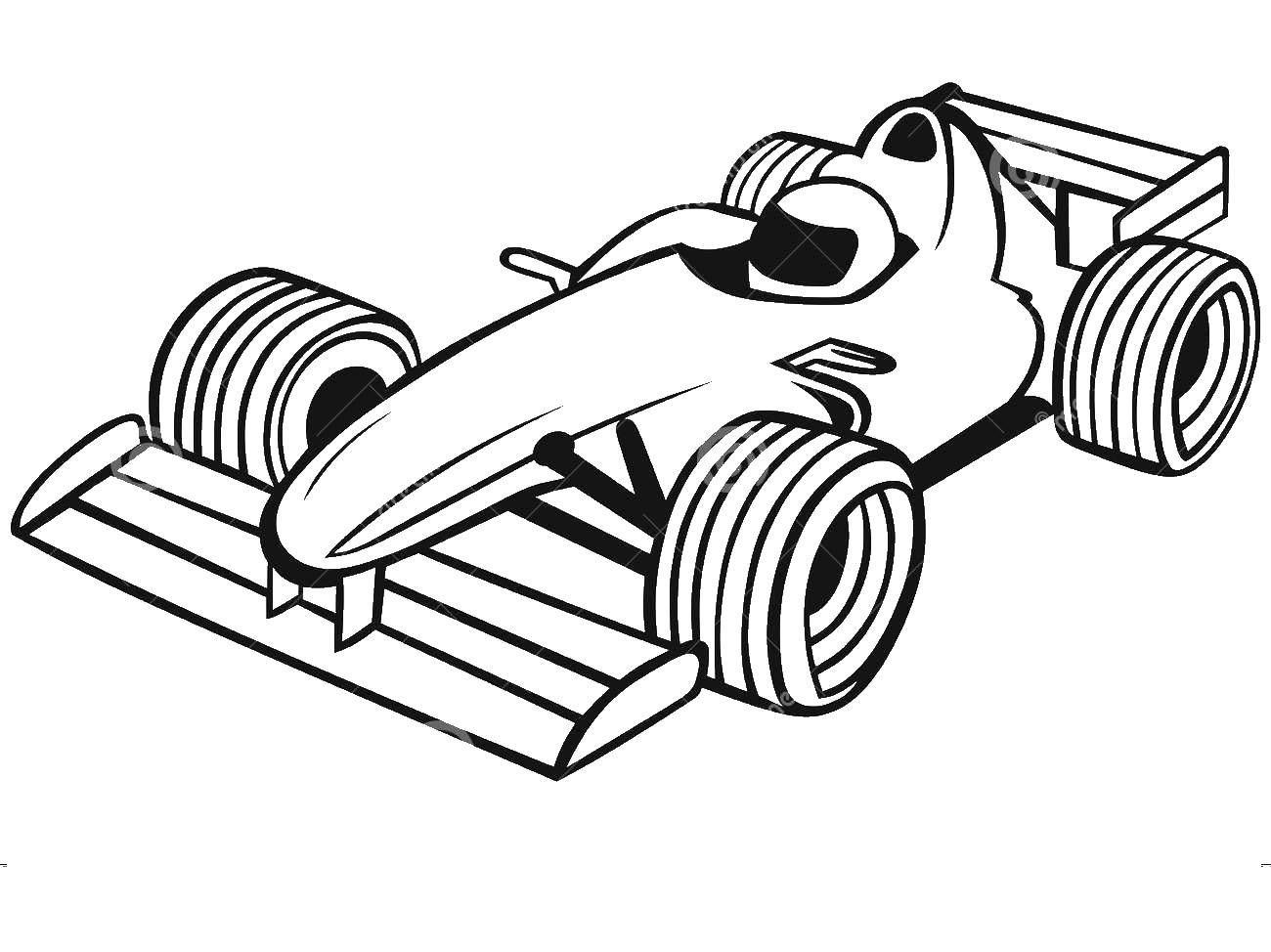 Indycar coloring pages pdf free printable
