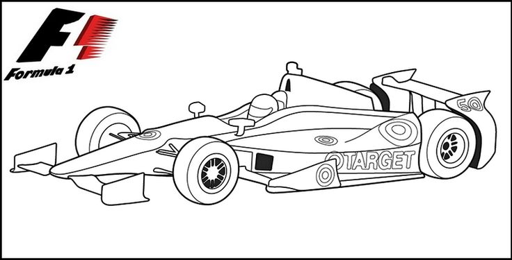 Formula one f grand prix coloring page speed racing car race car coloring pages cars coloring pages race cars