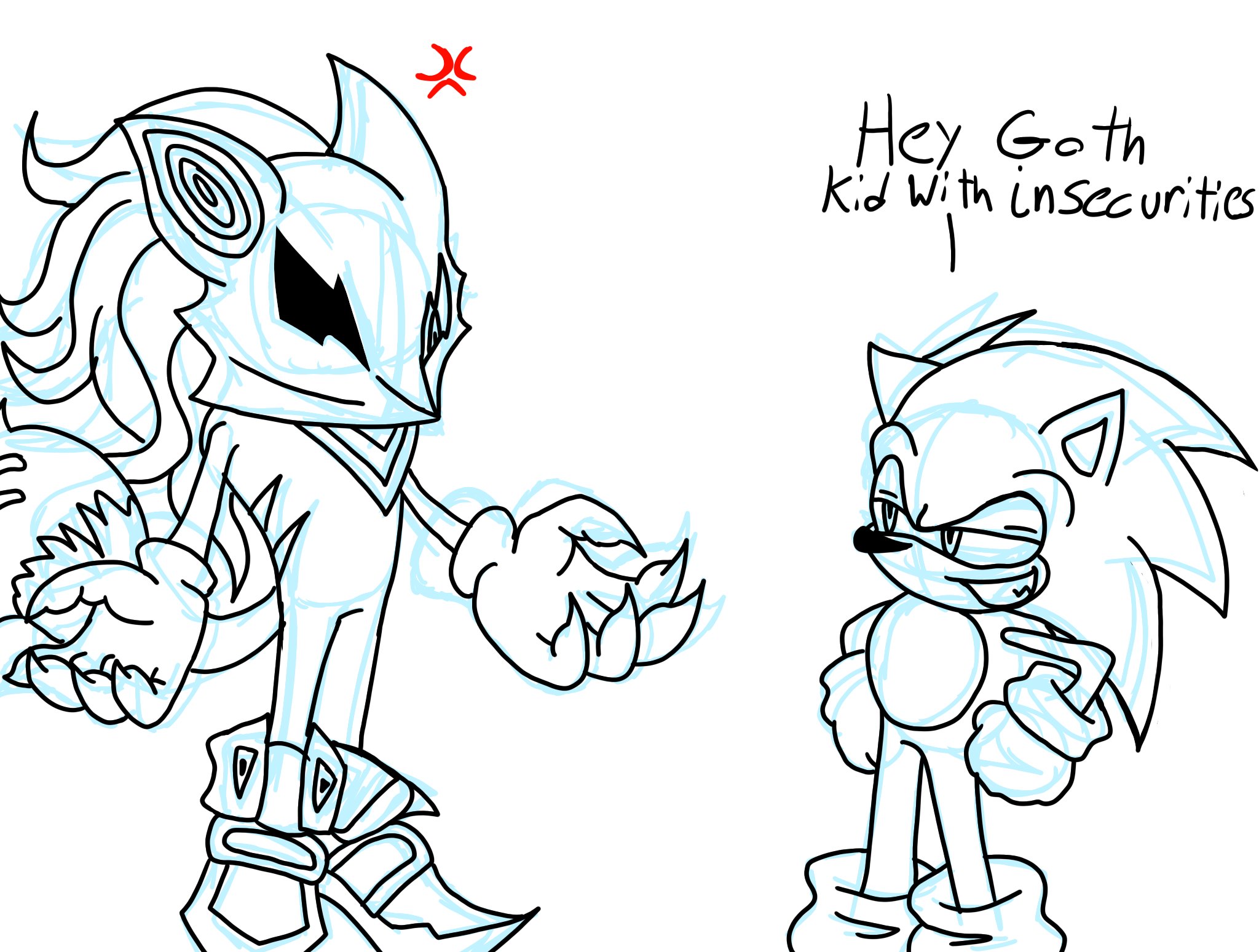 Destinyyzero on x my first time drawing infinite lol but its my excuse to draw more of sonic stuff httpstcovkzkqdpu x