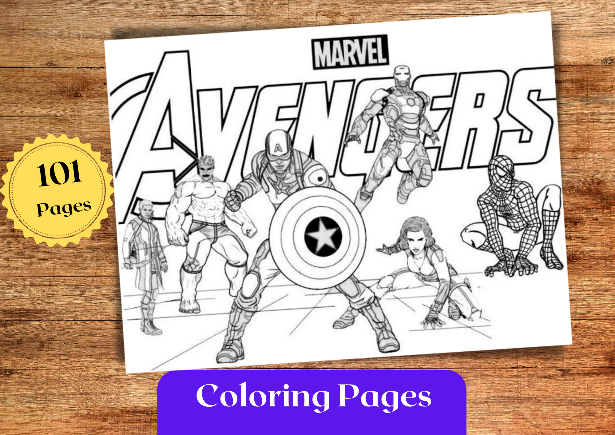 Avengers superhero coloring pages unleash your inner hero