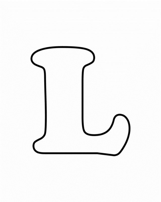 Inspiration picture of letter l coloring pages