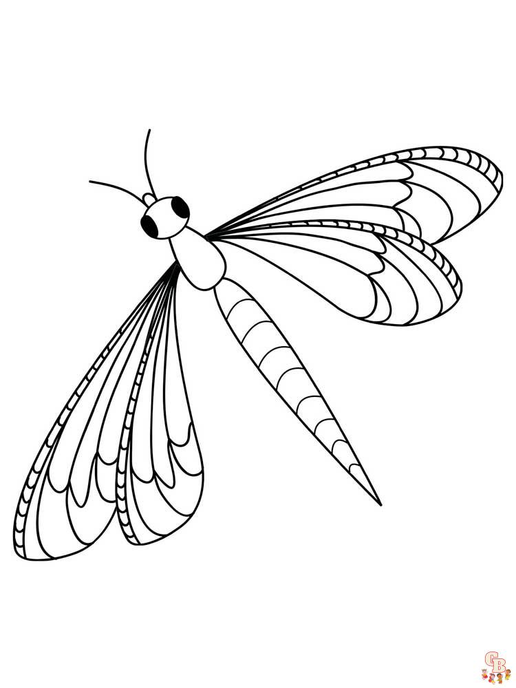 Printable insect coloring pages free for kids and adults