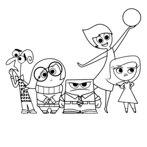 Inside out coloring pages printable for free download