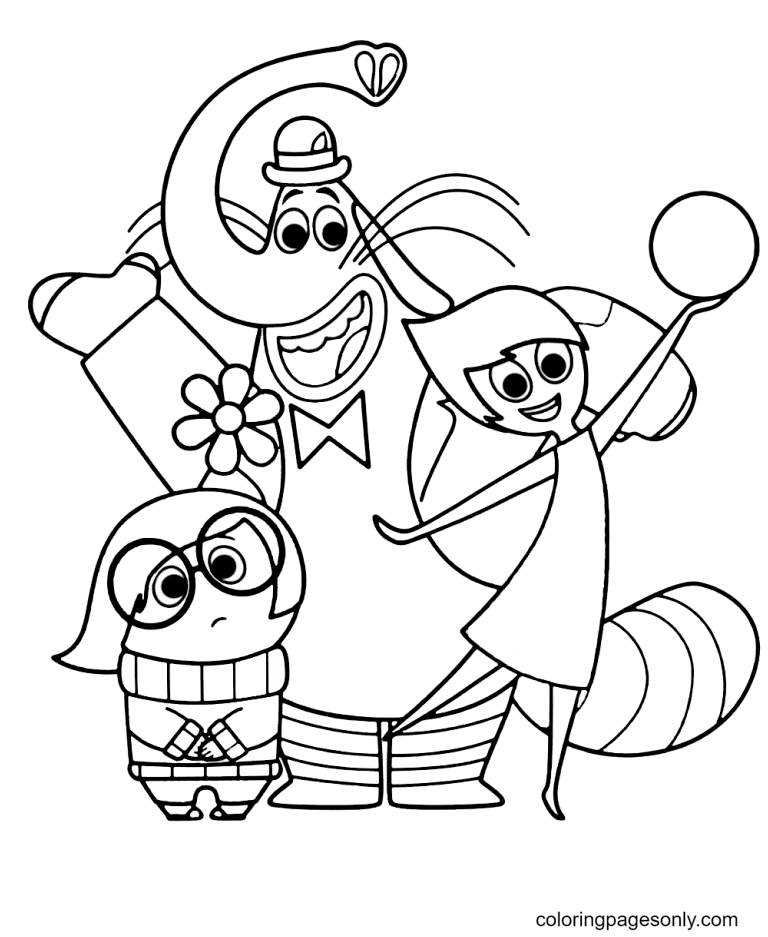 Inside out coloring pages printable for free download