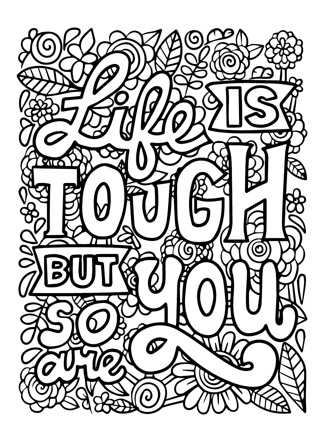 Inspirational coloring pages printable for free download