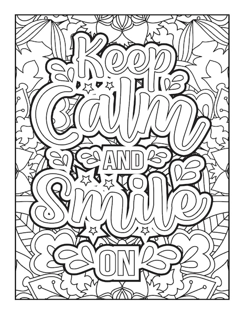 Motivational quotes coloring pages pdf vectors illustrations for free download