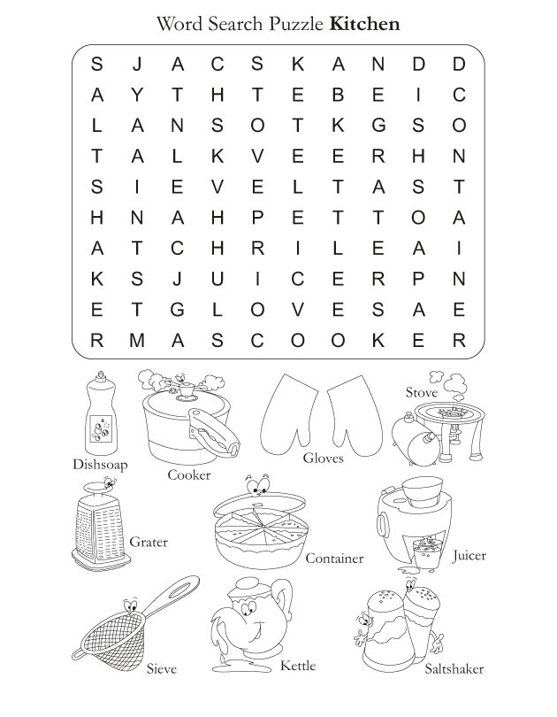 Word search puzzle kitchen download free word search puzzle kitchen for kids best coloring pages