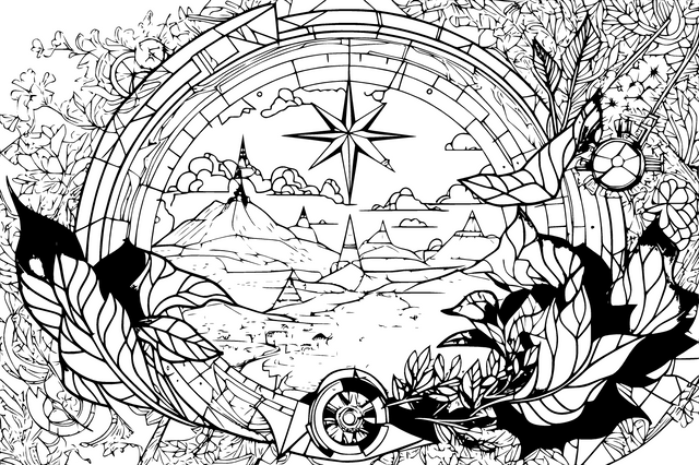 Been playing around with different prompts and ways to get very detailed intricate coloring pages with that said heres some freebies from one of my latest books hope yall enjoy radultcoloring