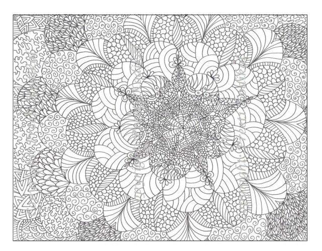 Great image of intricate coloring pages