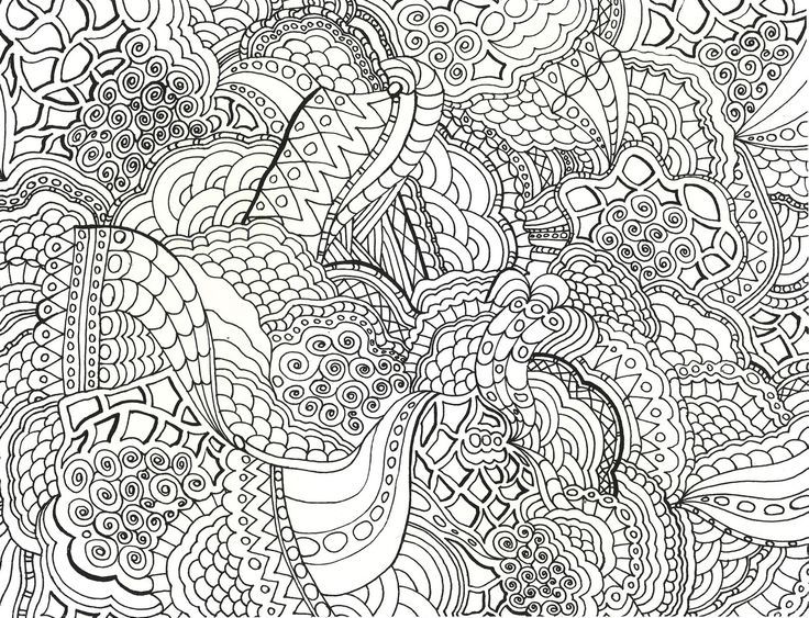 Intricate abstract coloring pages detailed coloring pages mandala coloring pages