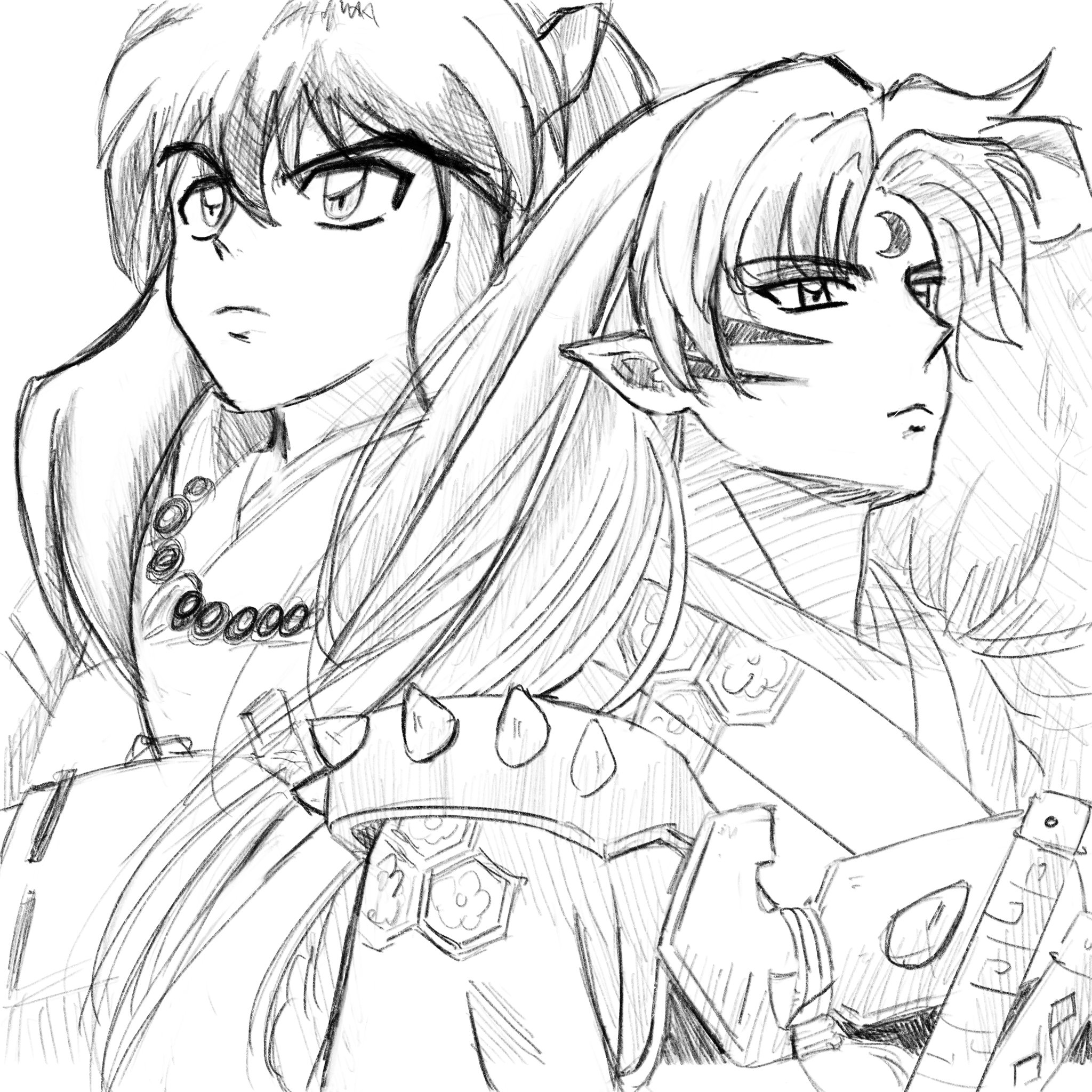 Kyo ð on x day siblings inuyasha x sesshomaru my first d crushes ðð spookytobermonth inuyasha sesshomaru animefanart httpstcovddouikelu x