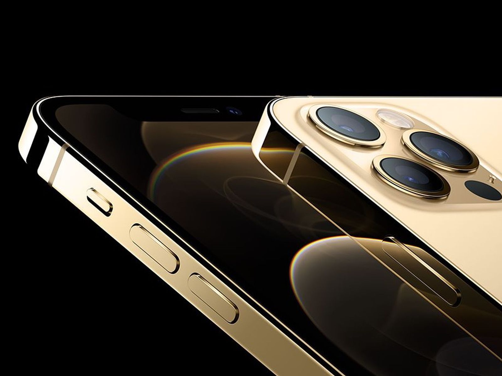 Gold version of iphone pro apparently has a more fingerprint resistant stainless steel frame