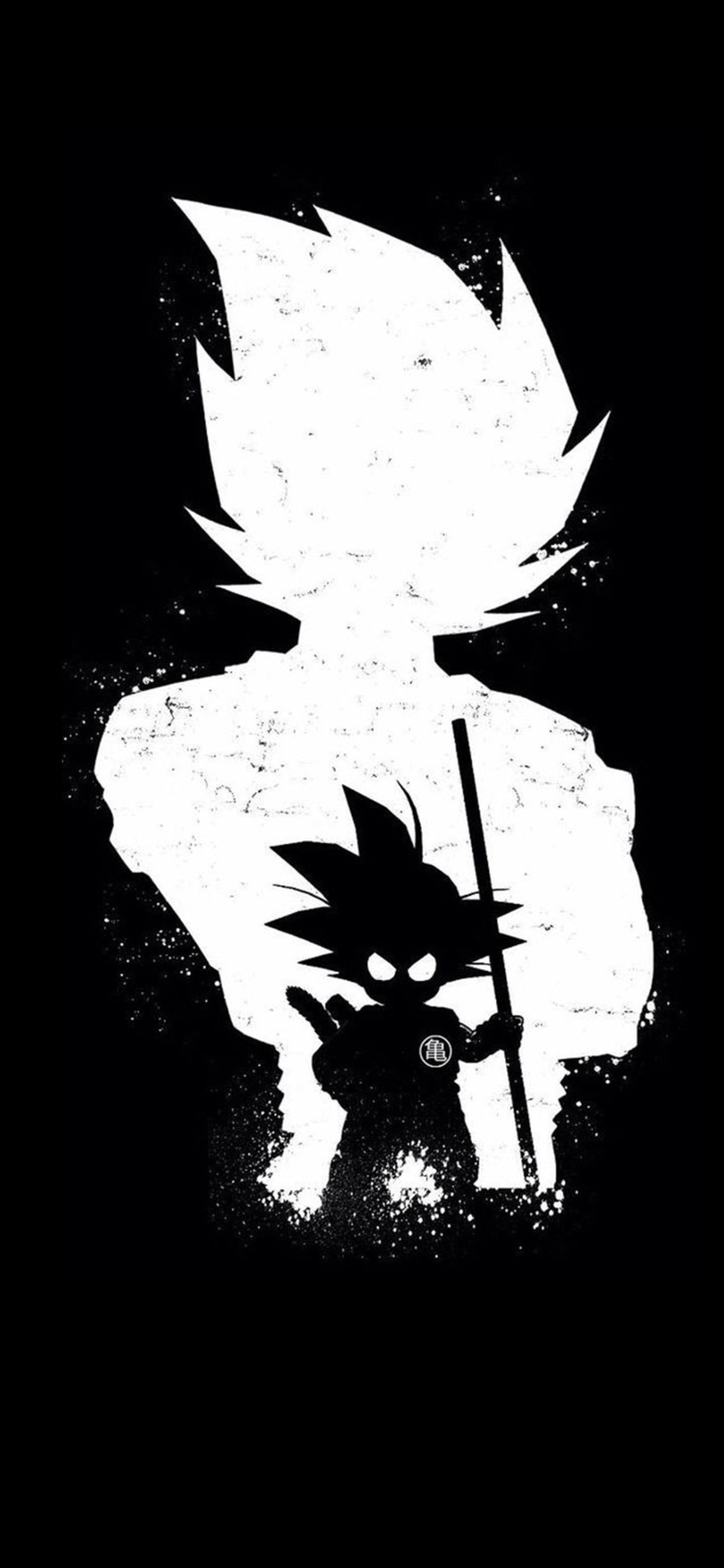 X goku anime dark black k iphone xs max hd k wallpapers images backgrounds photos and pictures