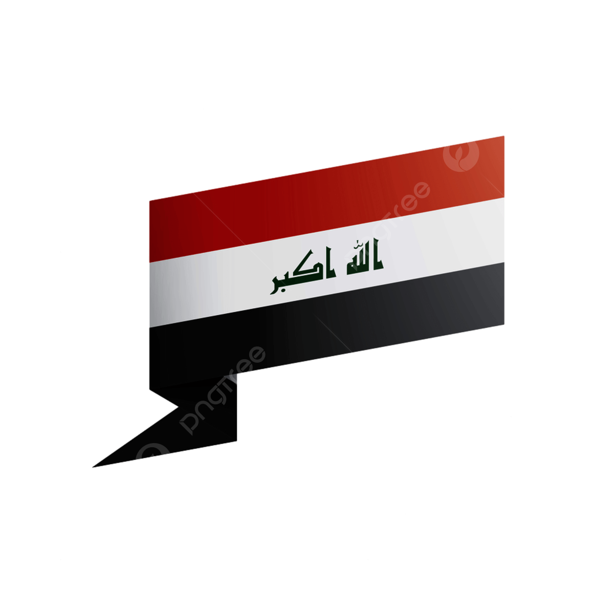 Nations flags clipart transparent png hd iraqi national flag iraq country iraqi on background png image for free download