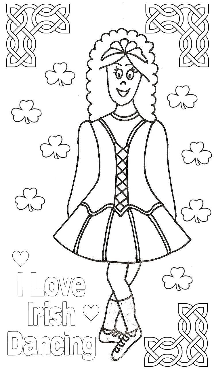 Irish coloring pages