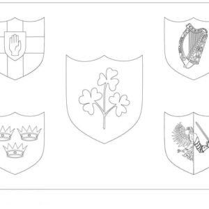 Ireland coloring pages printable for free download