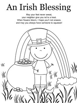 Get in the st patricks day spirit with free coloring sheets