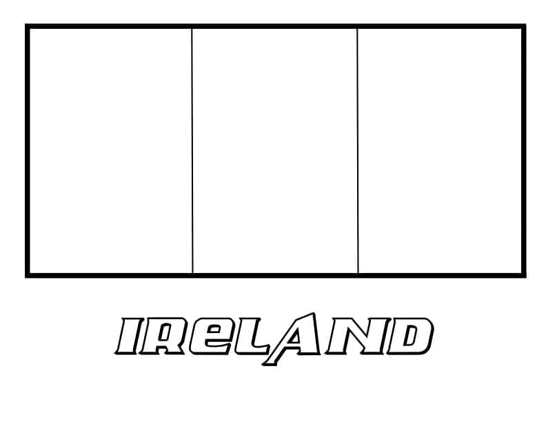 Ireland coloring pages