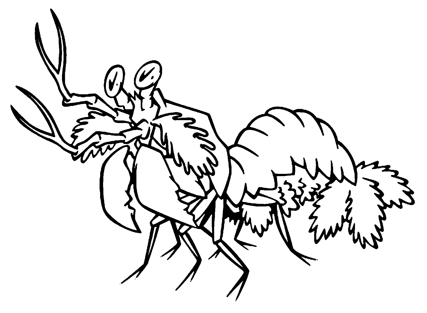 Mantis shrimp coloring pages printable for free download