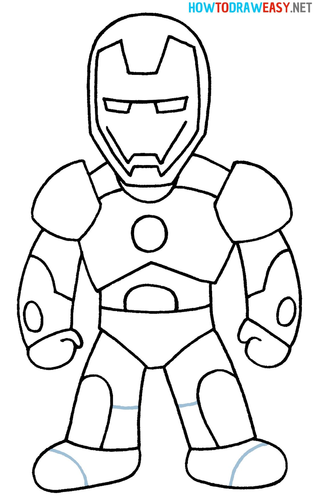 Iron man coloring iron man drawing iron man drawing easy super easy drawings