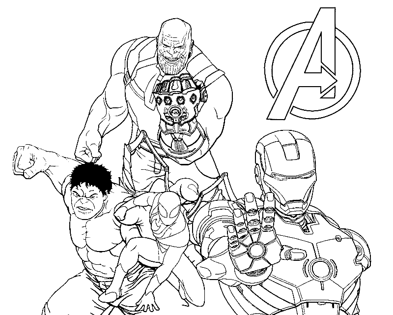 Iron man coloring pages printable for free download