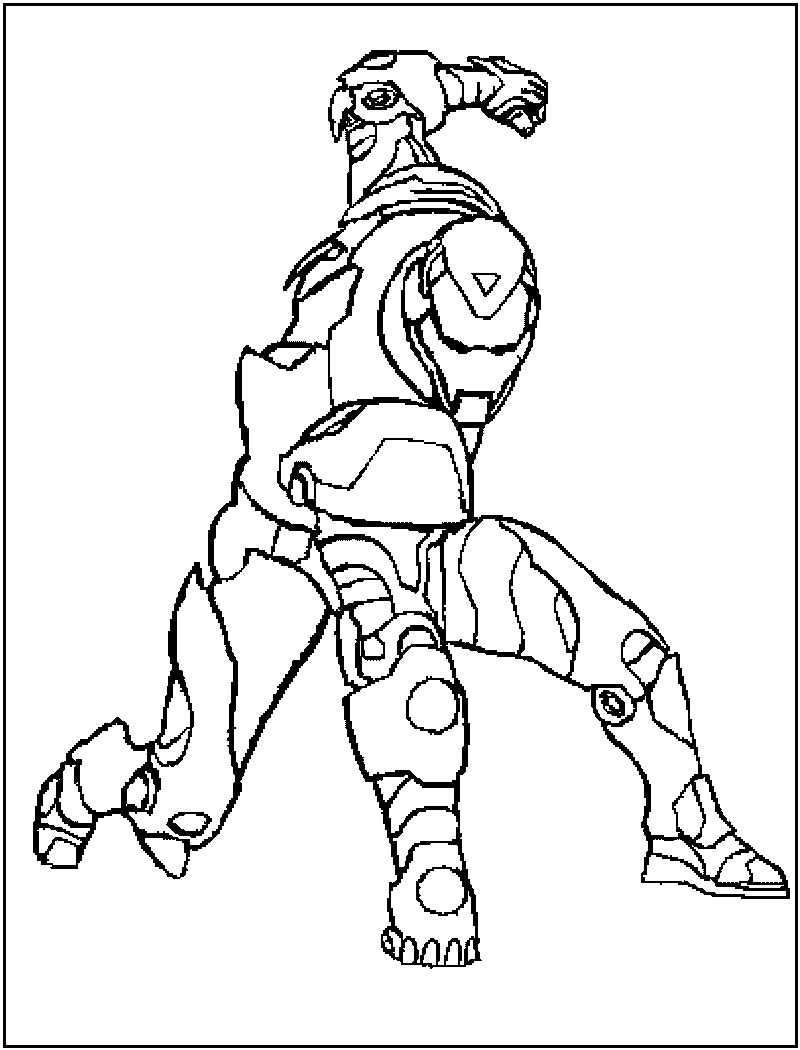 Coloring pages iron man coloring pages for kids