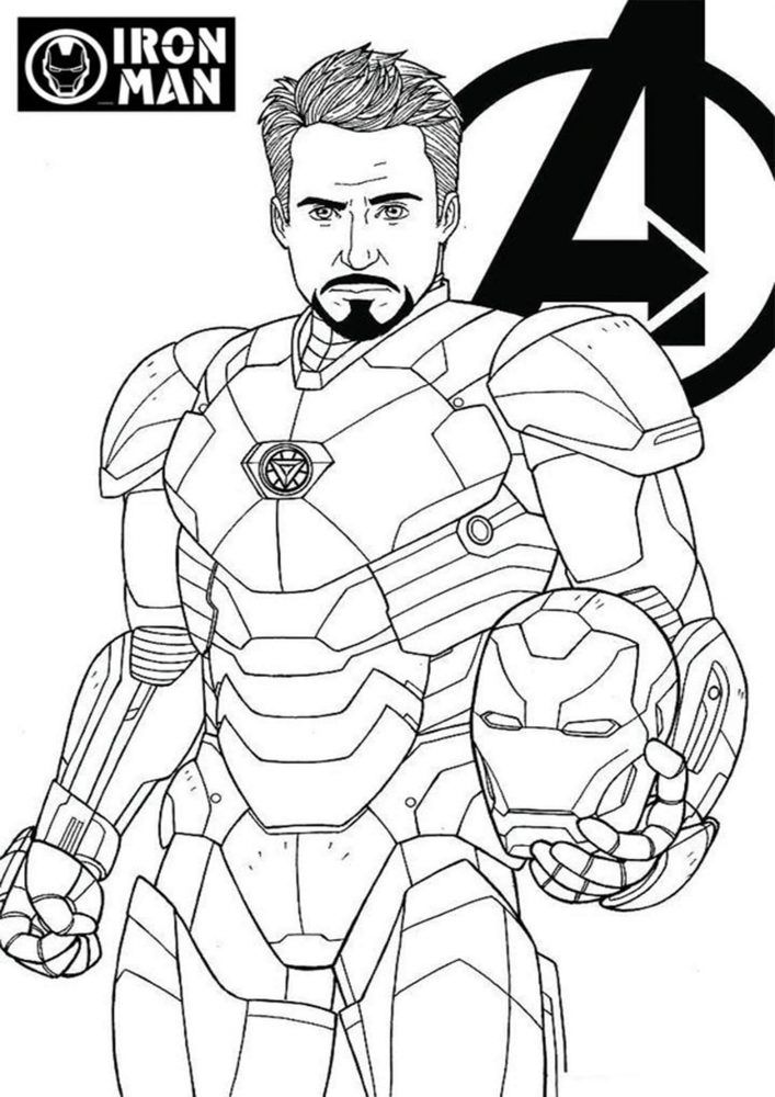 Free easy to print iron man coloring pages avengers coloring pages avengers coloring cartoon coloring pages