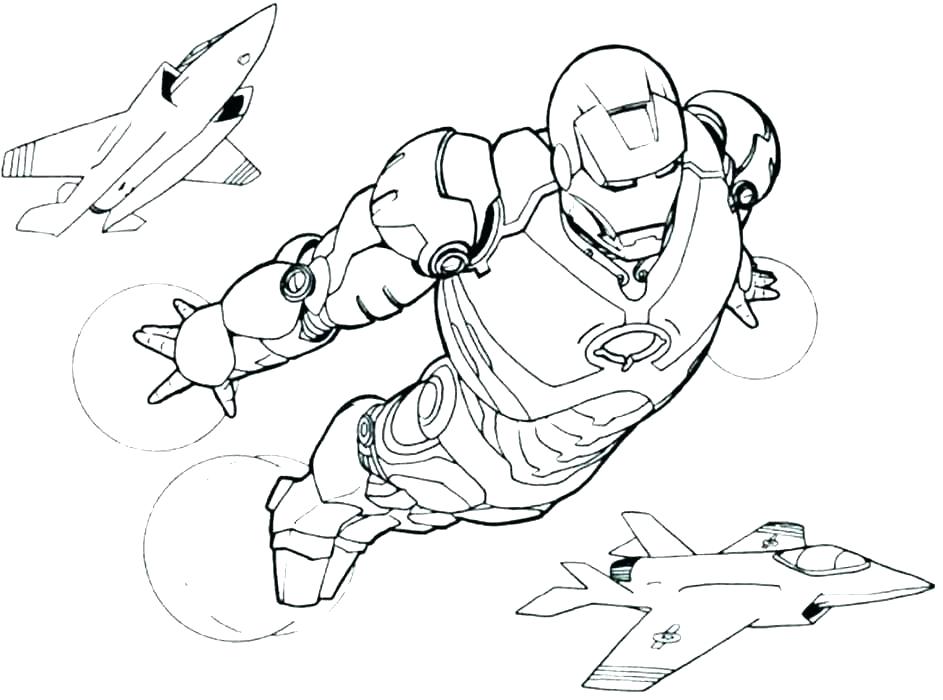 Coloring pages iron man coloring pages image