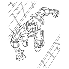 Top free printable iron man coloring pages online