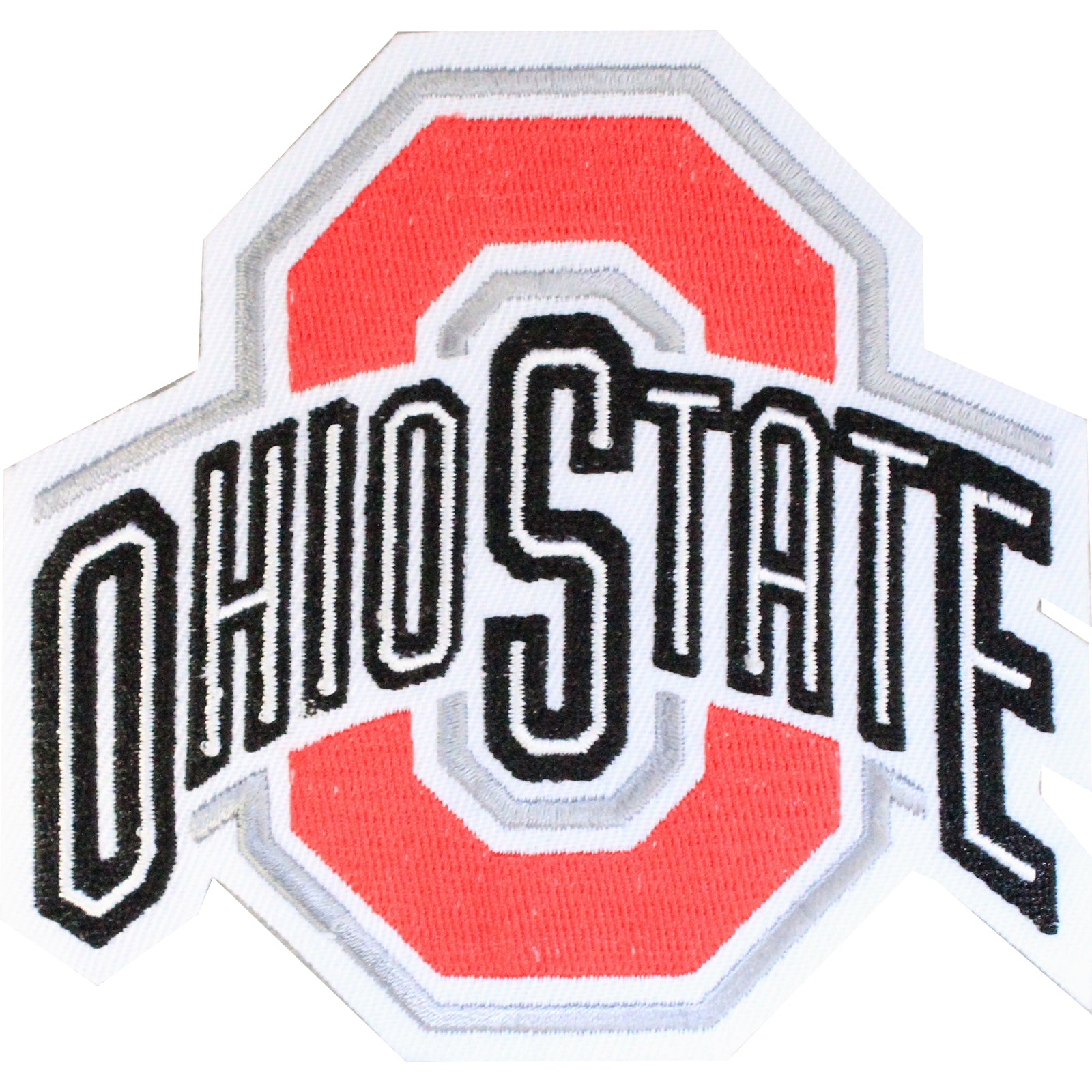 Ohio state buckeyes logo iron on patch â patch collection