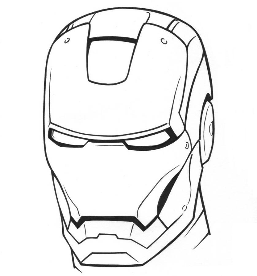 Iron man mask worksheet