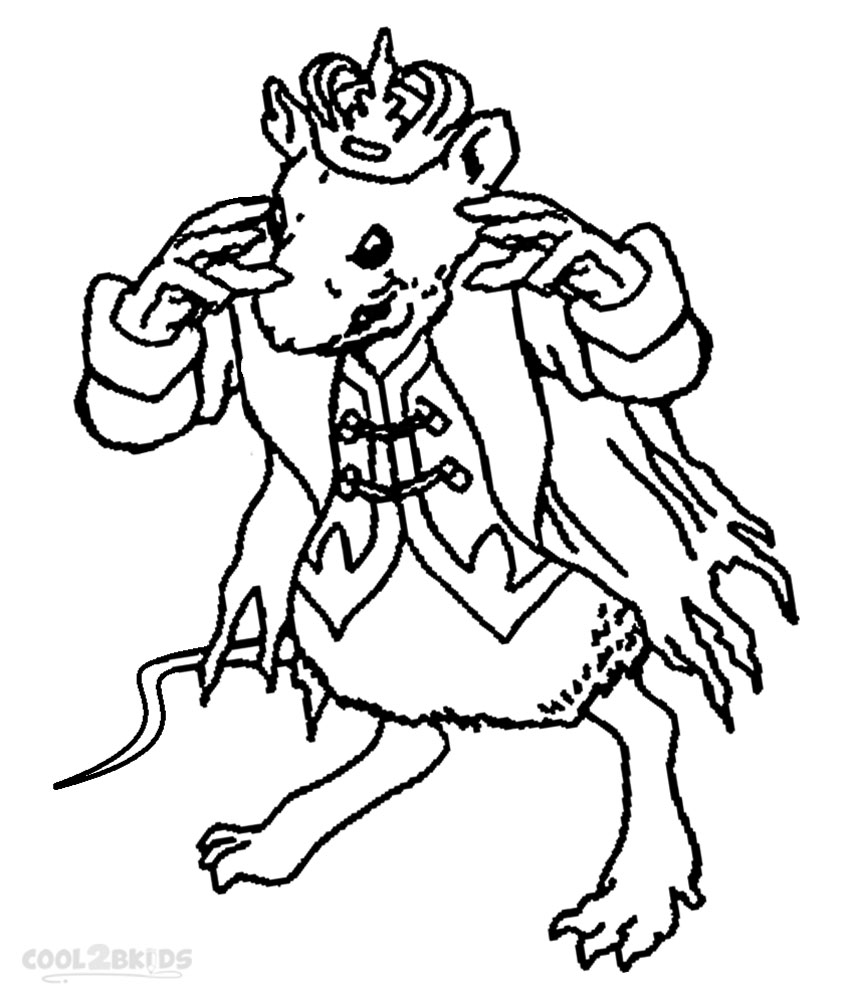 Coloring pages nutcracker mouse king coloring pages