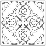 Islamic art coloring pages free coloring pages