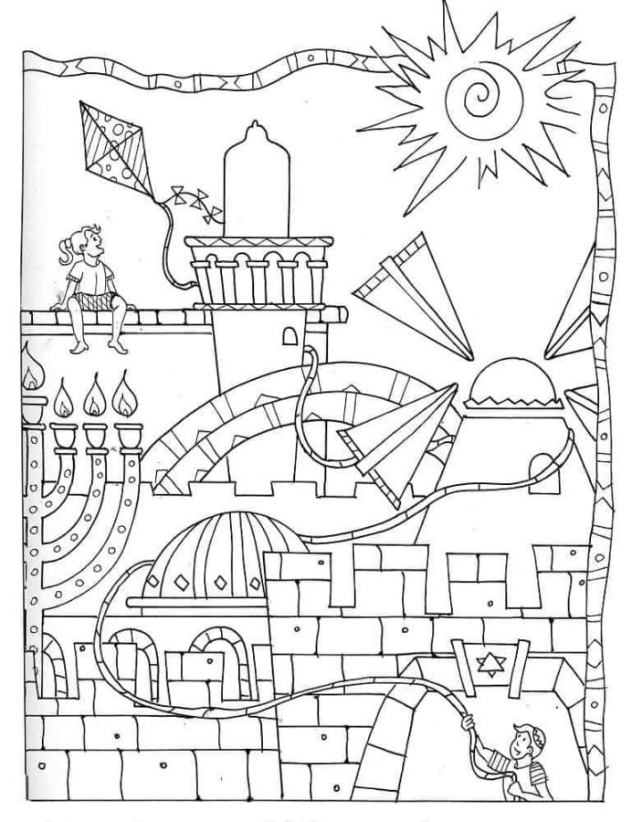 Israel coloring pages printable for free download