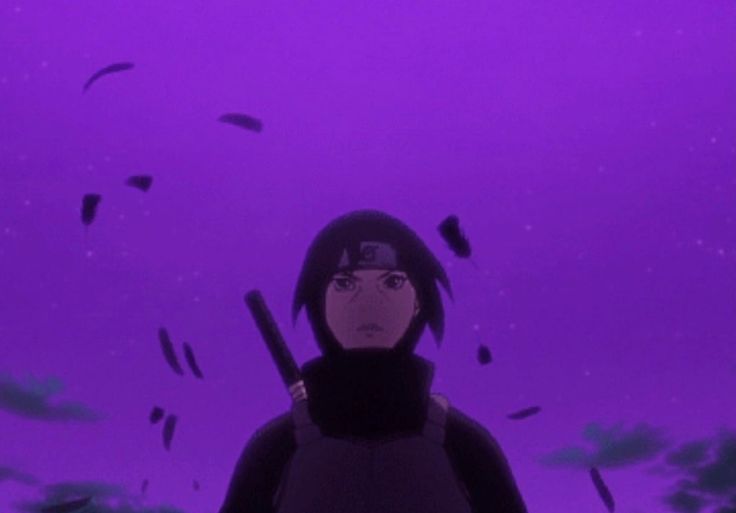 Uchiha itachi purple aesthetic itachi itachi uchiha