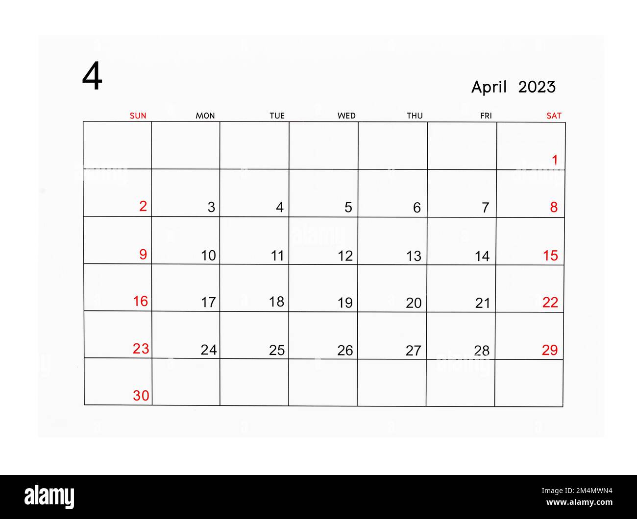 Calendar cut out stock images pictures