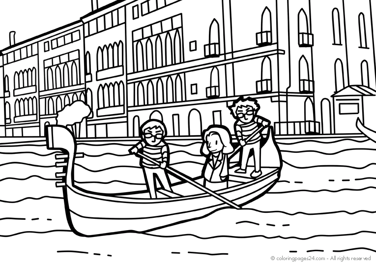 Italy coloring pages