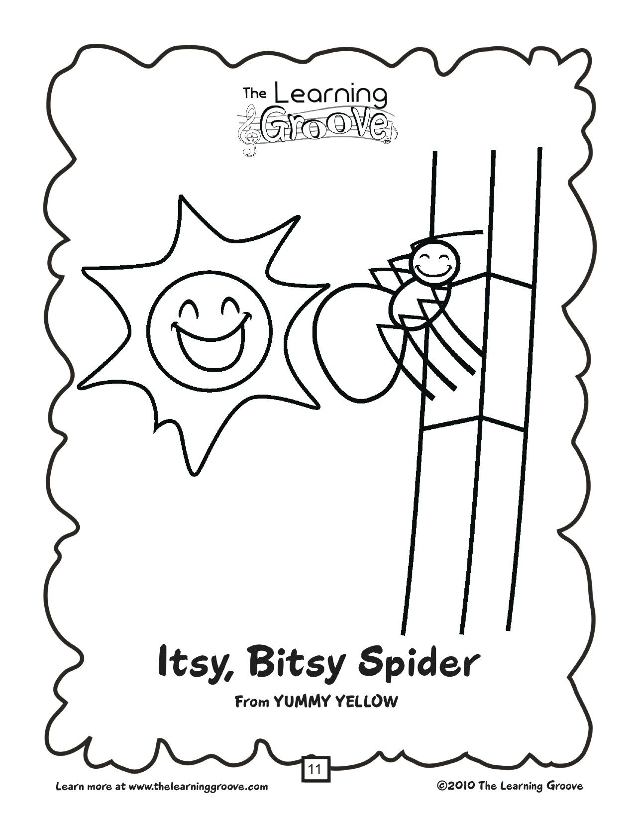 Free printable spider coloring pages for kids